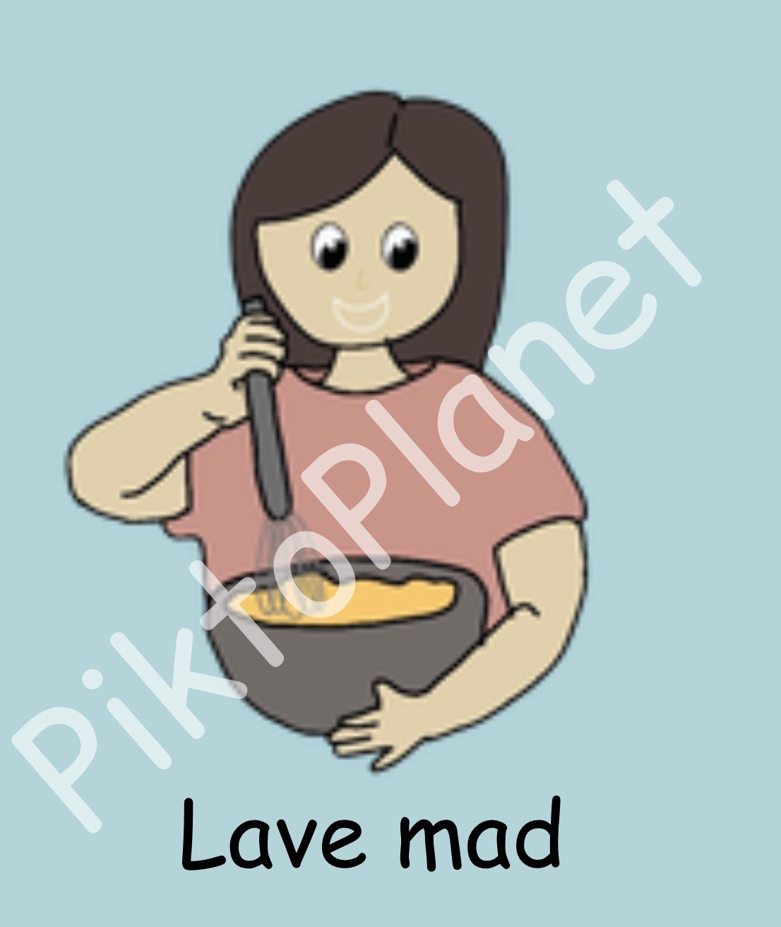 Lave mad - pige
