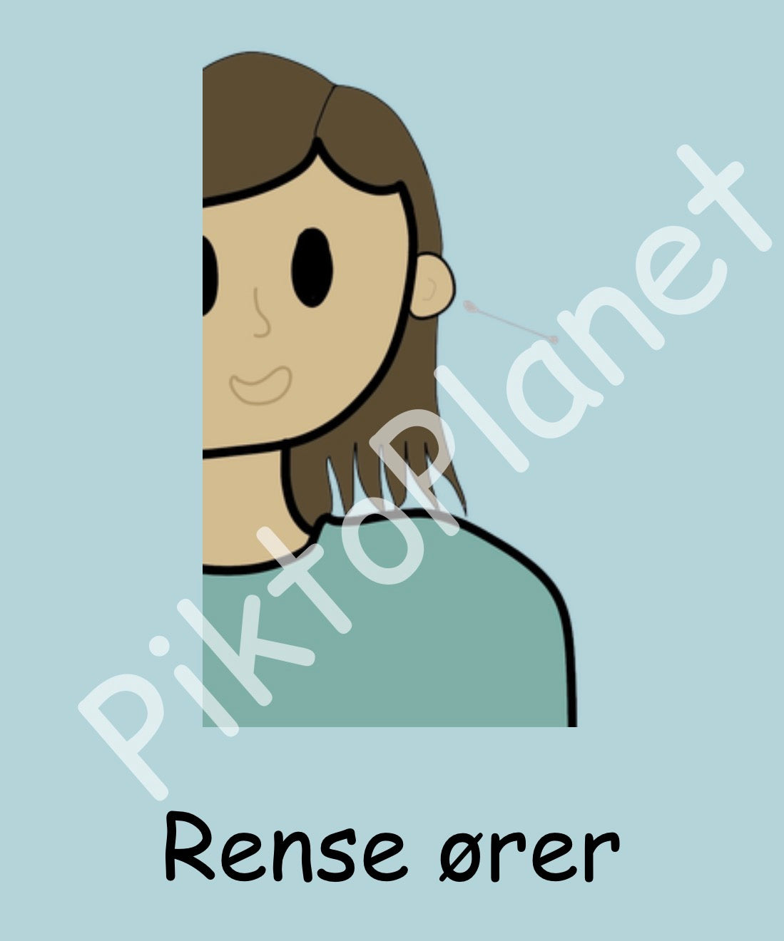 Rense ører - pige