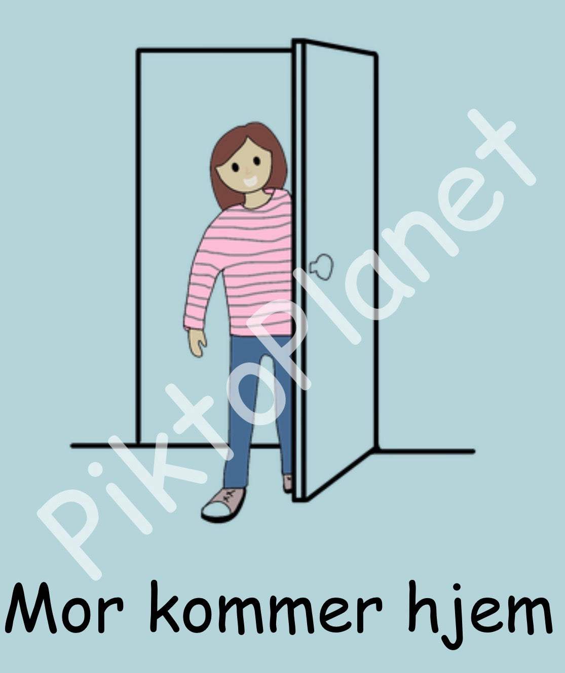 Mor kommer hjem