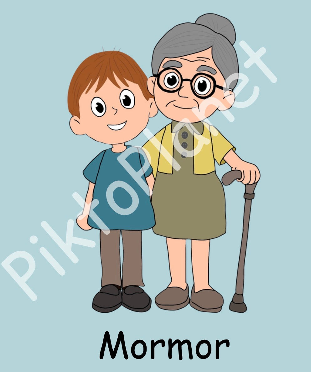 Mormor og dreng