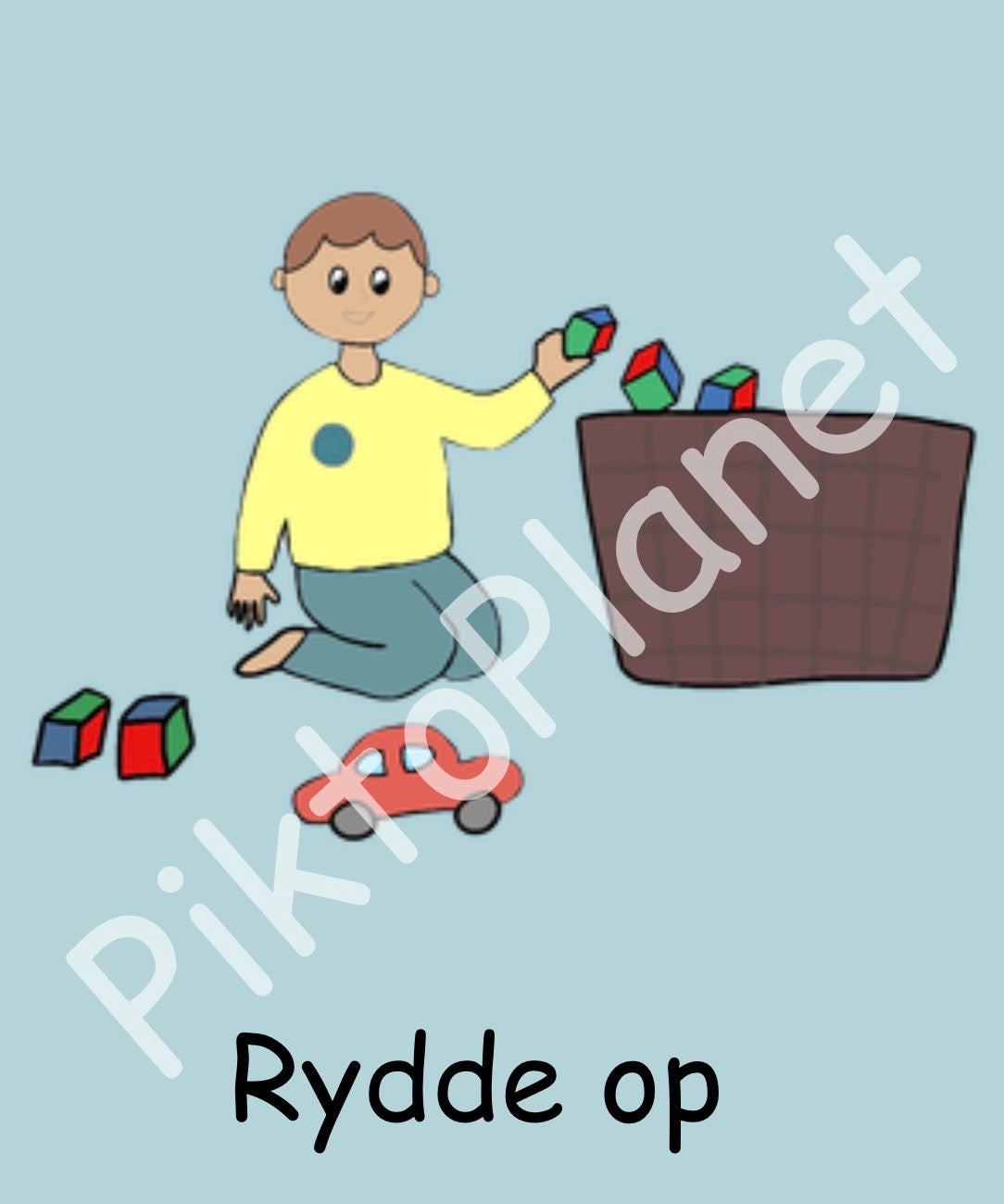 Rydde op - dreng
