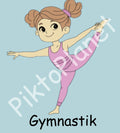 Gymnastik pige