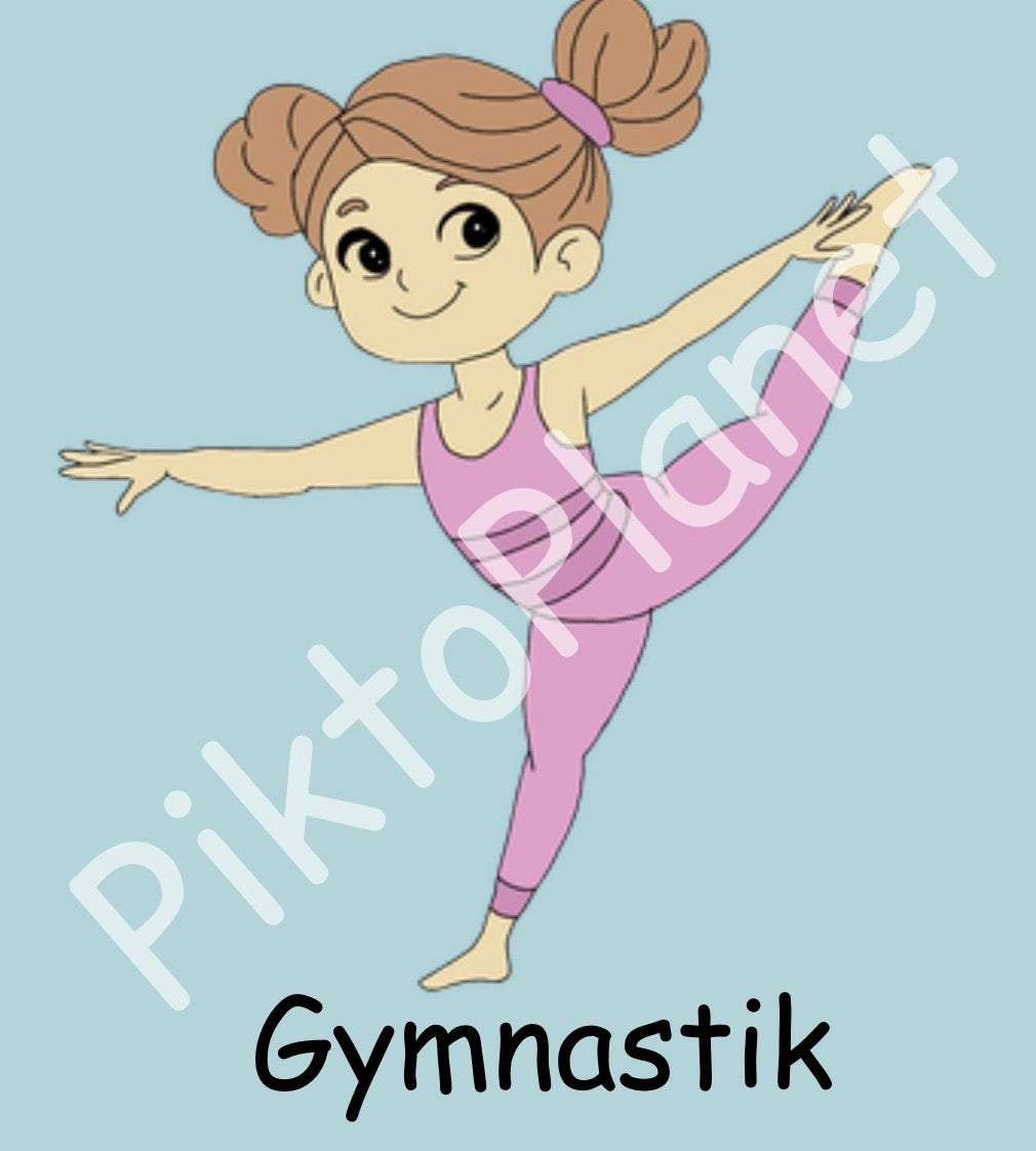 Gymnastik pige