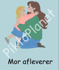 Mor afleverer pige