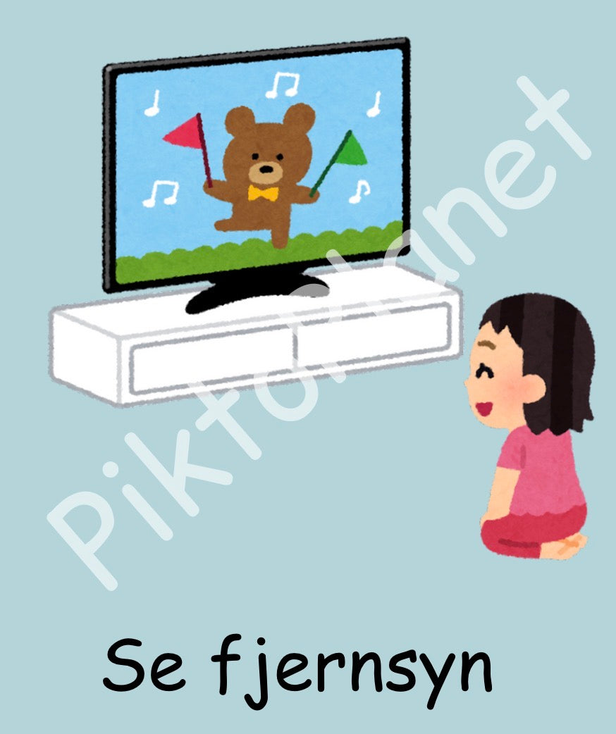 Ser fjernsyn