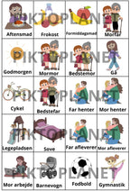 Hverdagspiktogrammer - pige