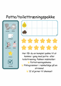 Potte- og toilettræningspakke